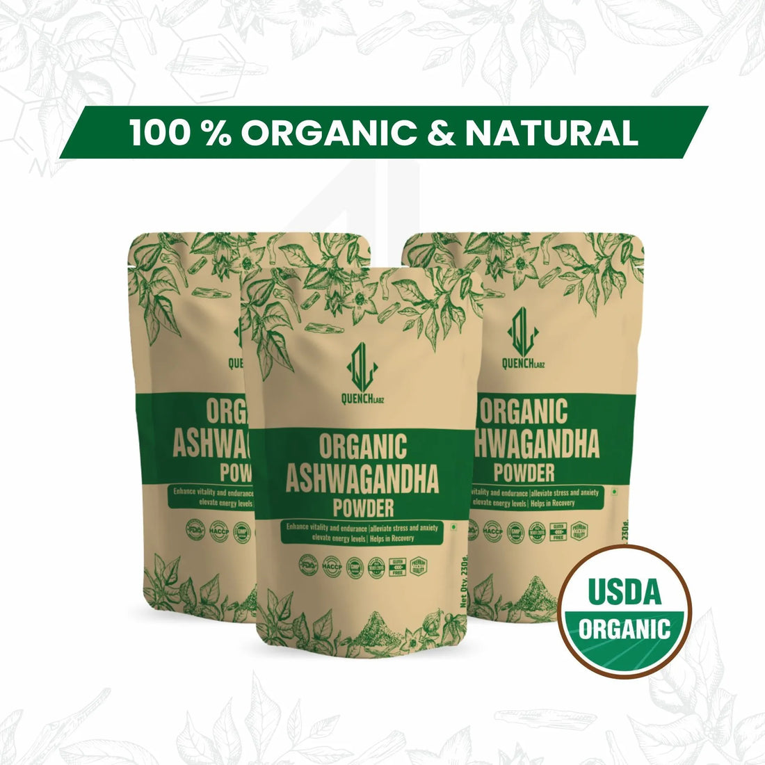 Organic Ashwagandha Powder - Nature's Stress Buster