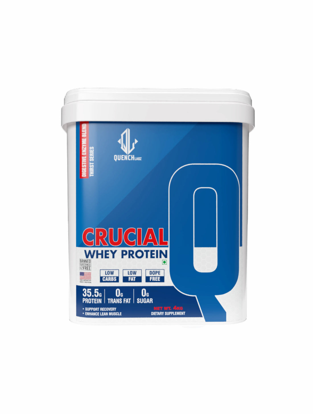 Crucial Whey Protein | Low Carb | 35.5 G Protein