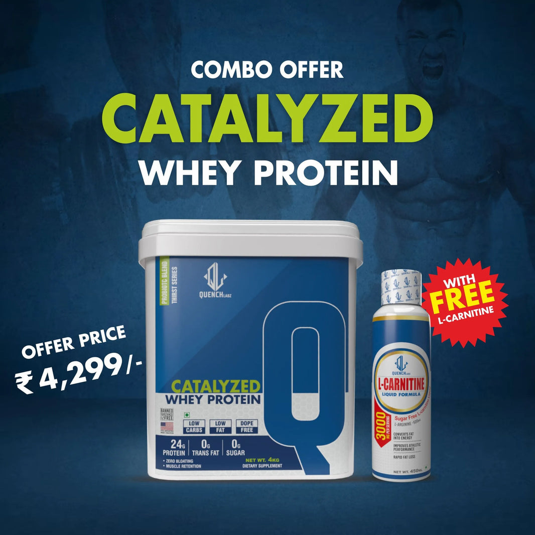 Catalyze Whey + L-Carnitine Liquid 450 ml - Quenchlabz