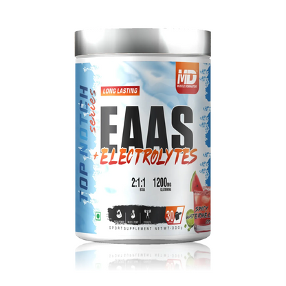 MD Long Lasting EAA + Electrolytes | 2:1:1 BCAA | 1.2g Glutamine | 30 Serving