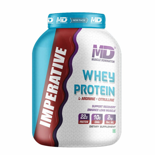 Imperative Whey Protein | 24 G Protein | 10 G EAA | With Shaker