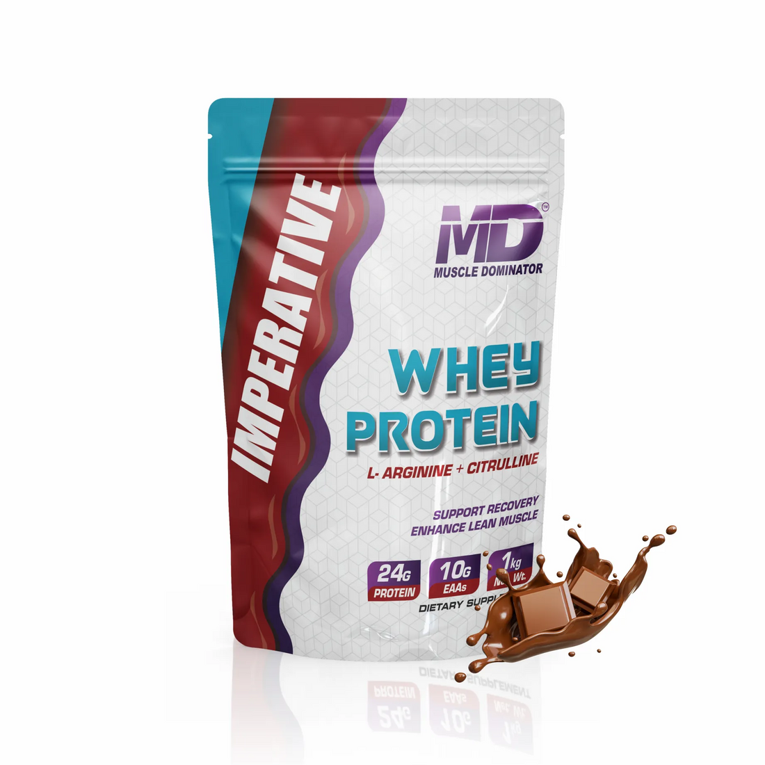 Imperative Whey Protein | 24 G Protein | 10 G EAA | With Shaker