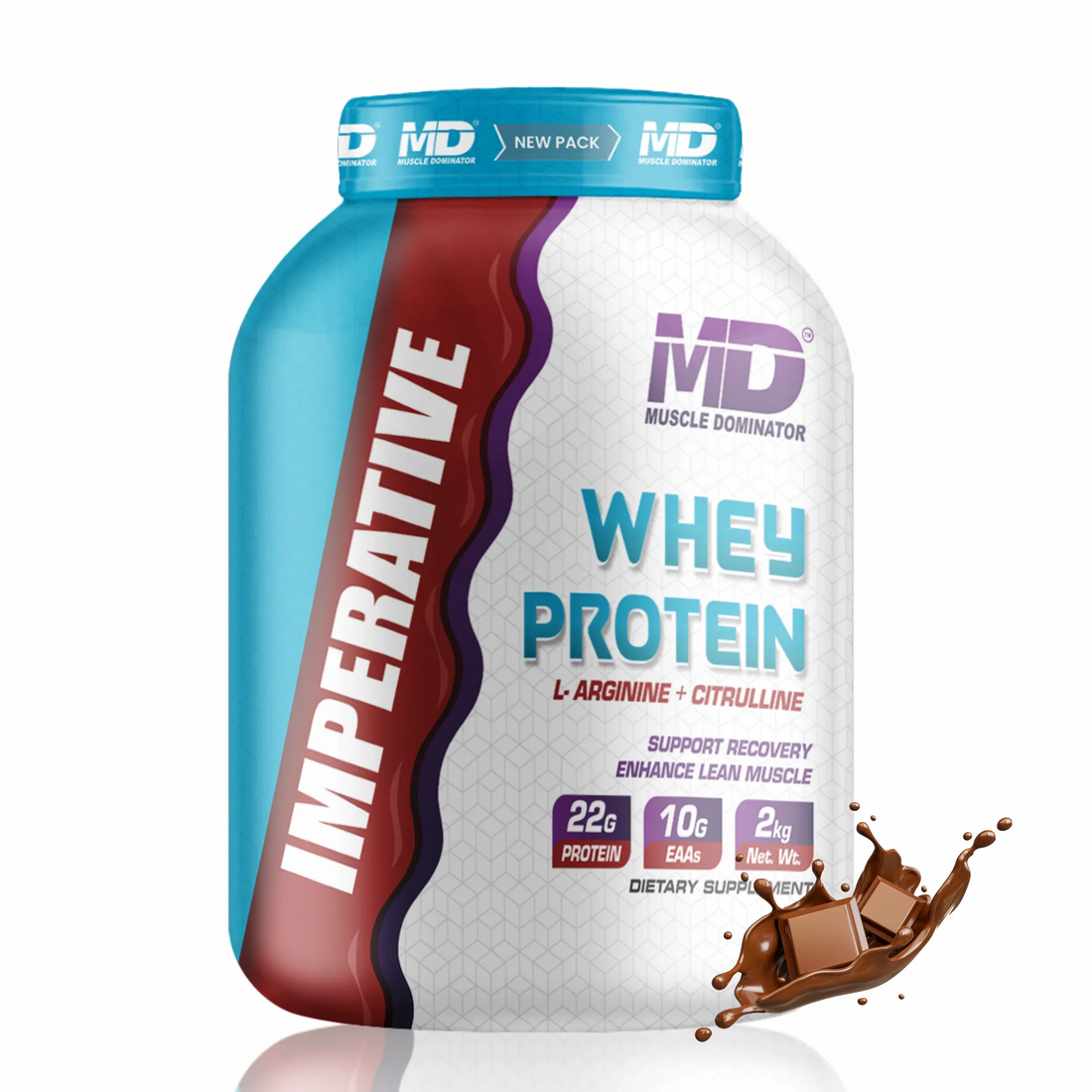 Imperative Whey Protein | 24 G Protein | 10 G EAA | With Shaker