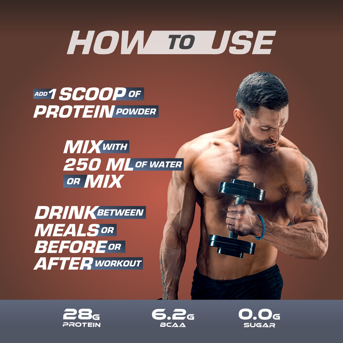 MD Isolate Whey Protein | 28 G Protein | 6 G BCAA + Steel Shaker