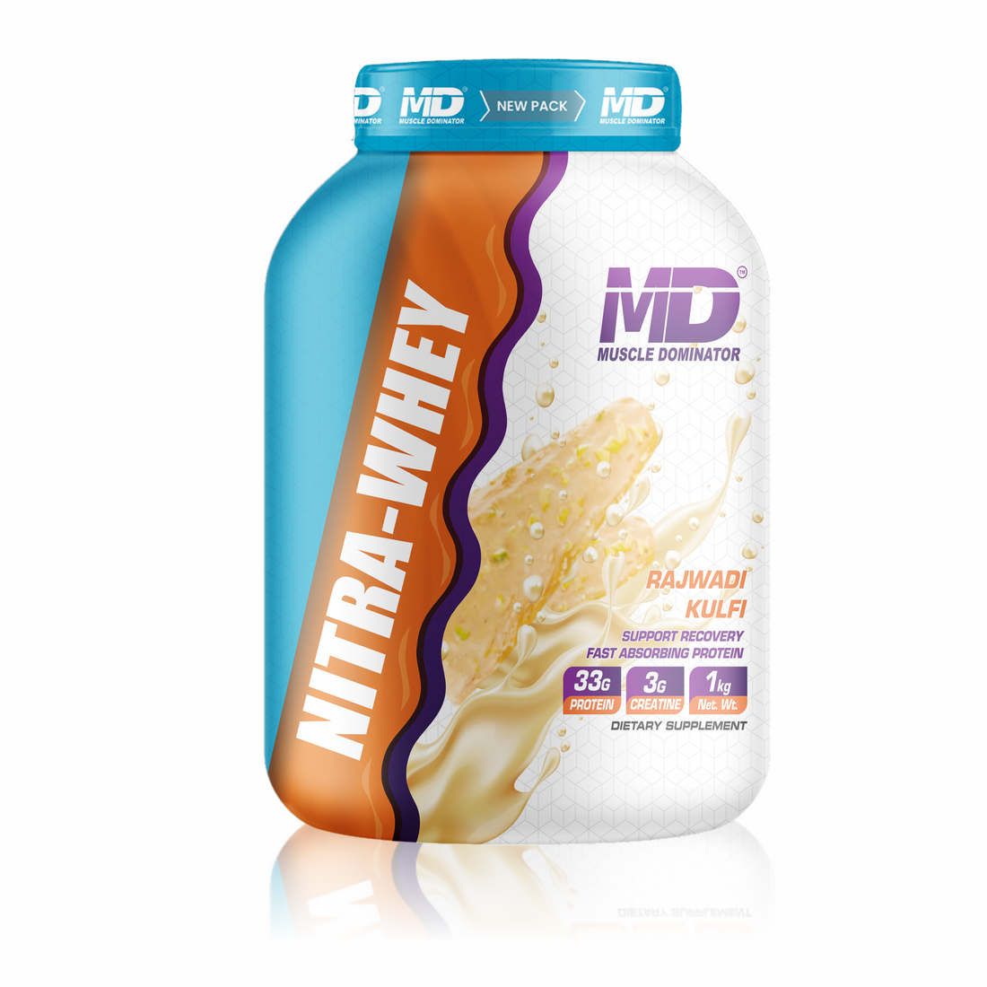 Nitra Whey Protein Kulfi Flavor