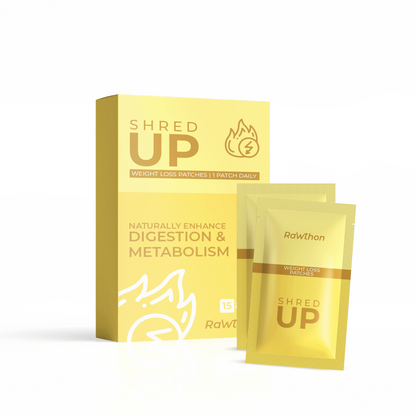 Shred-UP Natural Weight Loss Patches – Boost Metabolism & Curb Cravings