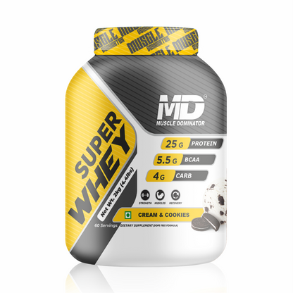 Super Whey Protein | 25 G Protein | 5.5 G BCAA | 4 G Carb