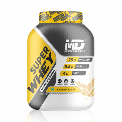 Super Whey Protein | 25 G Protein | 5.5 G BCAA | 4 G Carb