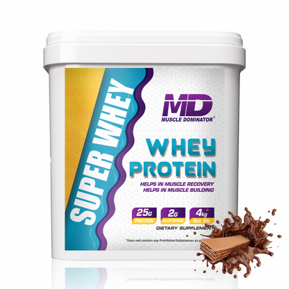 Super Whey Protein | 25 G Protein | 5.5 G BCAA | 4 G Carb