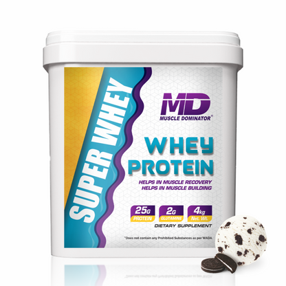 Super Whey Protein | 25 G Protein | 5.5 G BCAA | 4 G Carb