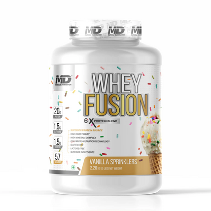 MD Whey Fusion | 20G Protein | 1.5G Glutamine | 1.5G Creatine