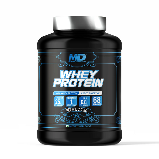 MD Black Series Whey Protein | 25G Protein | 1G Glutamine | 6.8G EAA