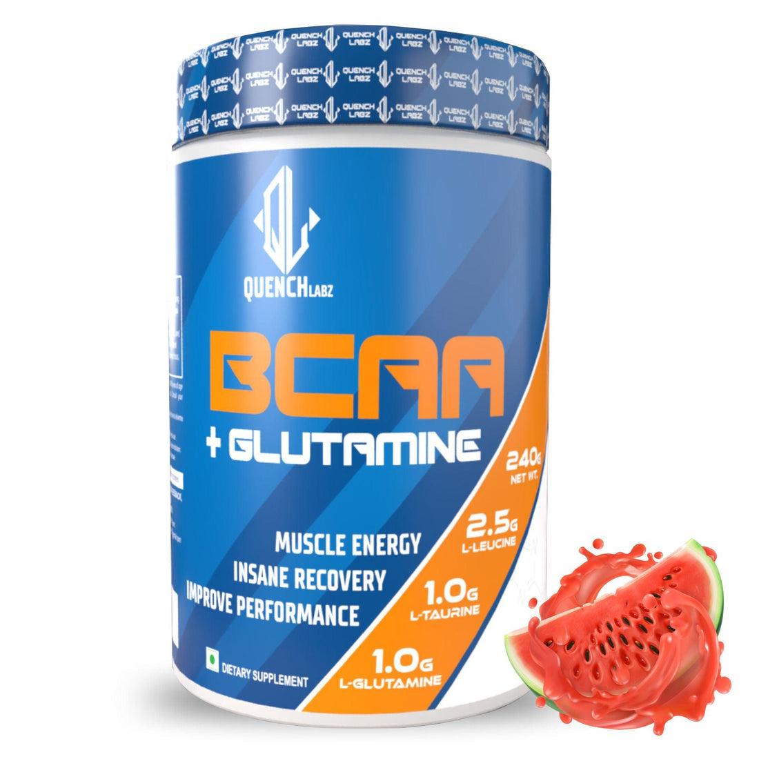 BCAA + Glutamine - Muscle Recovery Supplement - Quenchlabz