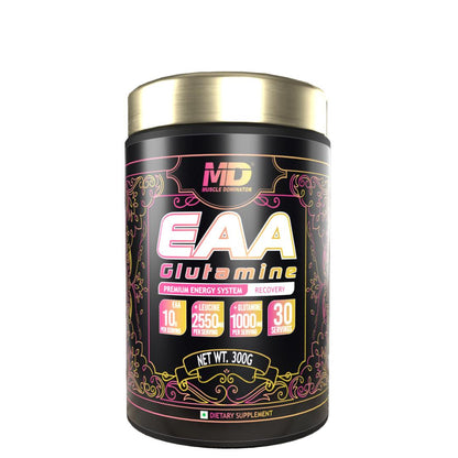 Black Series EAA | 1G Glutamine | 2.5 G Leucine | 300 Gm - Quenchlabz
