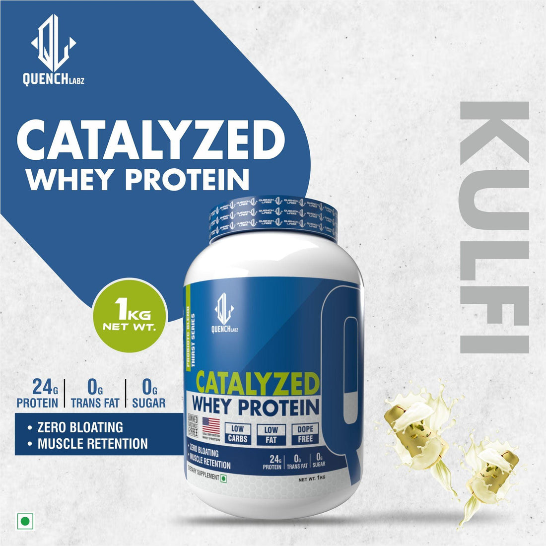 Catalyzed Whey Protein | 24 G Protein - Quenchlabz