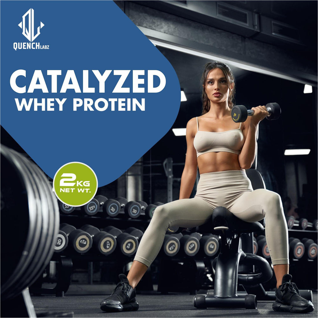 Catalyzed Whey Protein | 24 G Protein - Quenchlabz