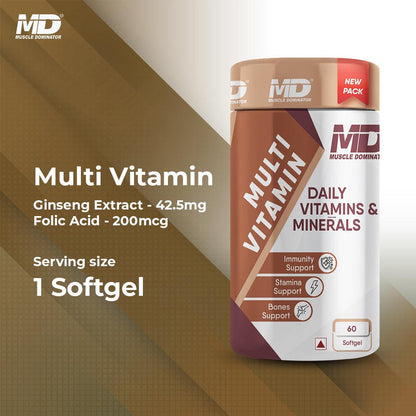 Daily Multivitamin and Minerals - Quenchlabz