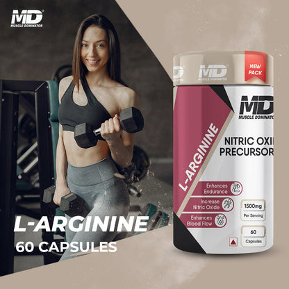 L-Arginine 1500mg capsules - Quenchlabz