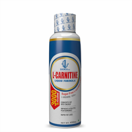 L-Carnitine Liquid | 3000 mg L-Carnitine - Quenchlabz