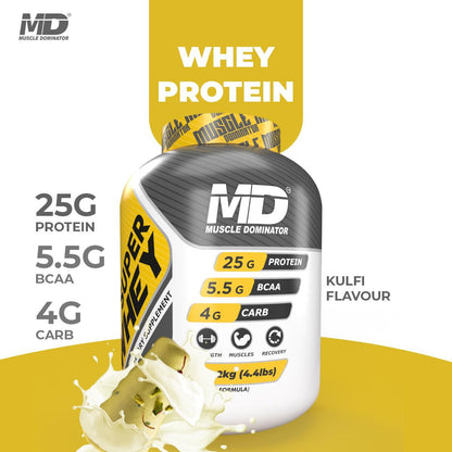 MD Black Series Whey Protein | 25G Protein | 1G Glutamine | 6.8G EAA - Quenchlabz