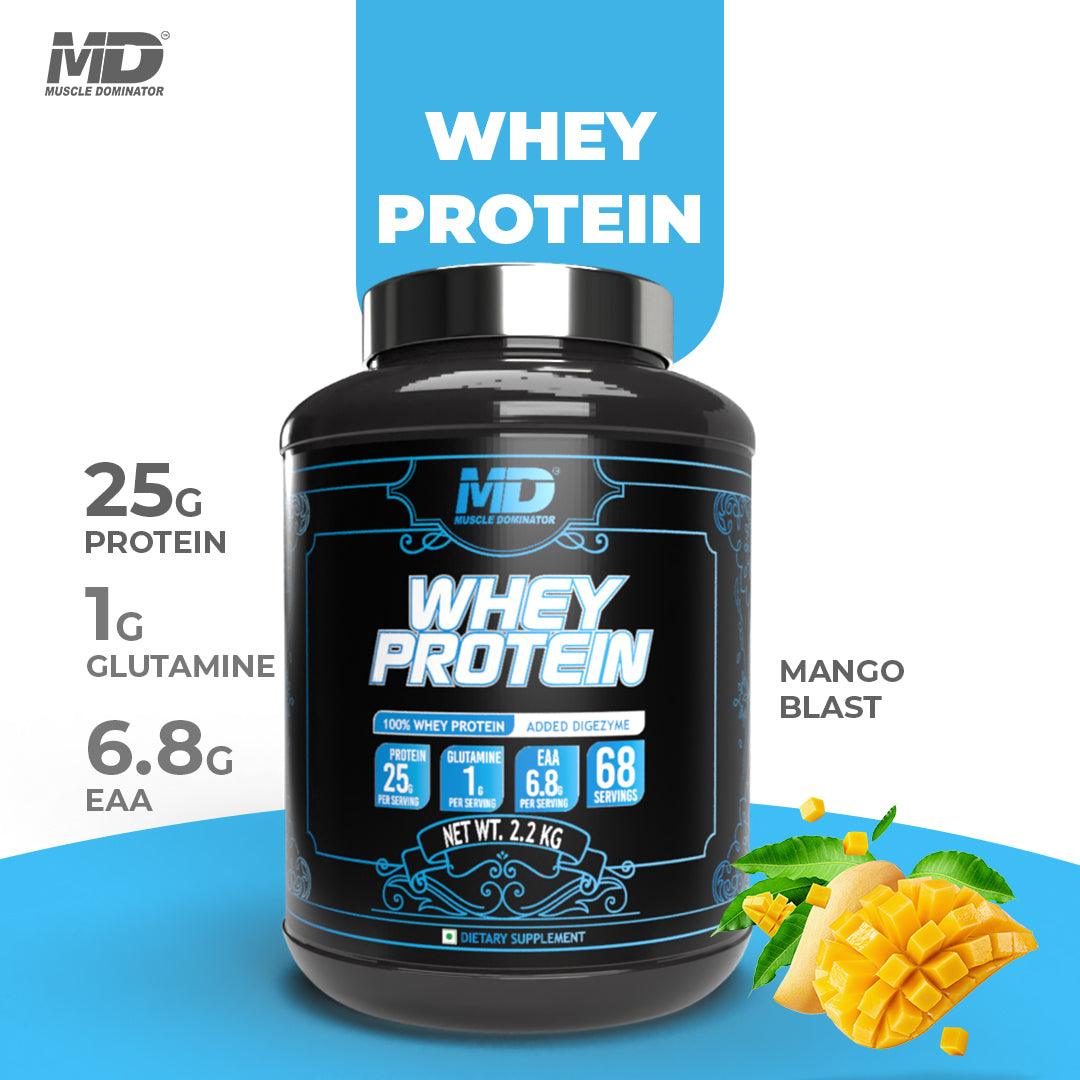 MD Black Series Whey Protein | 25G Protein | 1G Glutamine | 6.8G EAA - Quenchlabz