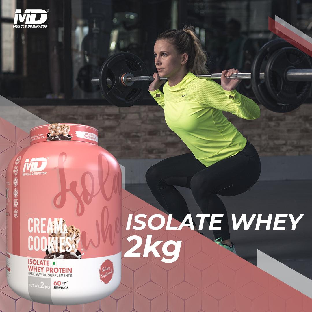 MD Isolate Whey Protein | 28 G Protein | 6 G BCAA - Quenchlabz