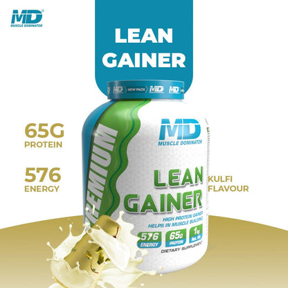 MD Premium Lean Gainer | 65 G Protein | 3 G Creatine - Quenchlabz