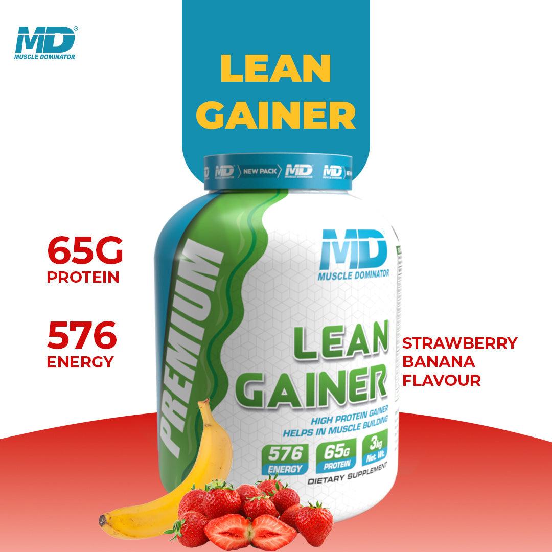 MD Premium Lean Gainer | 65 G Protein | 3 G Creatine - Quenchlabz