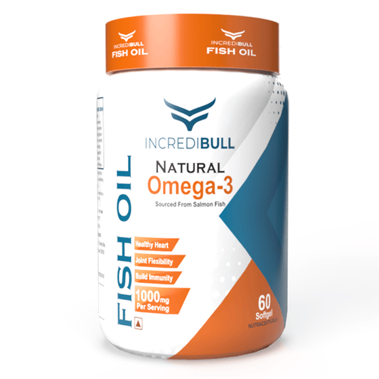 Natural Omega-3 Fish Oil Softgels - Quenchlabz