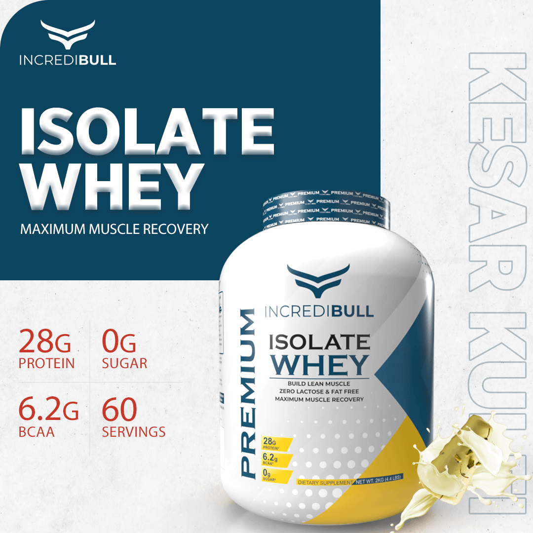 Premium Isolate Whey | 28 G Protein | 6.2 G BCAA - Quenchlabz