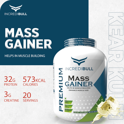 IB Premium Mass Gainer | 32 G Protein | 3 G Creatine - Quenchlabz