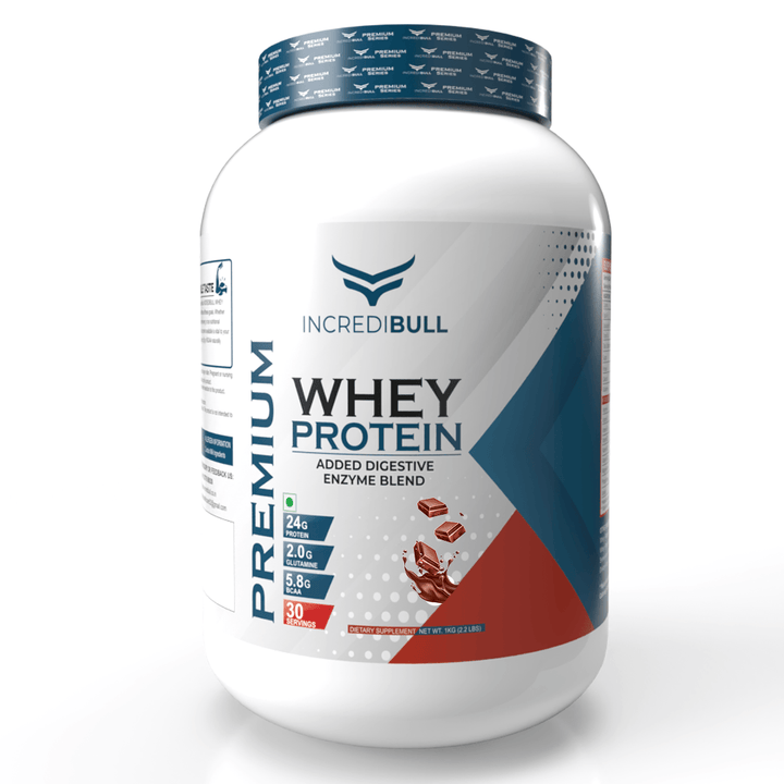 IB Premium Whey Protein | 24 G Protein | 2 G Glutamine | 5.8 g BCAA - Quenchlabz