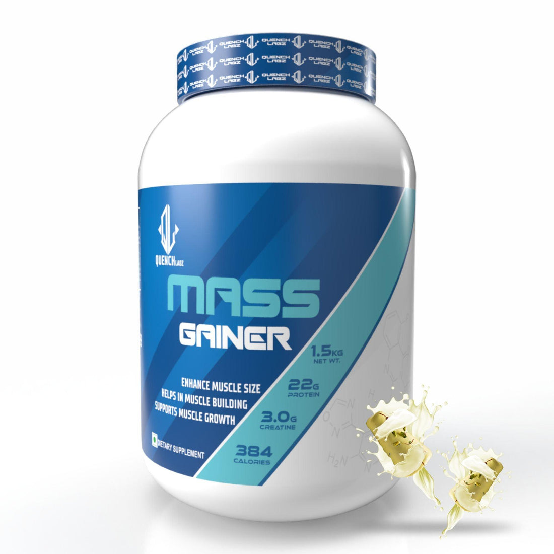 QuenchLabz - Mass Gainer 1.5 Kg - Unlock Your True Potential - Quenchlabz