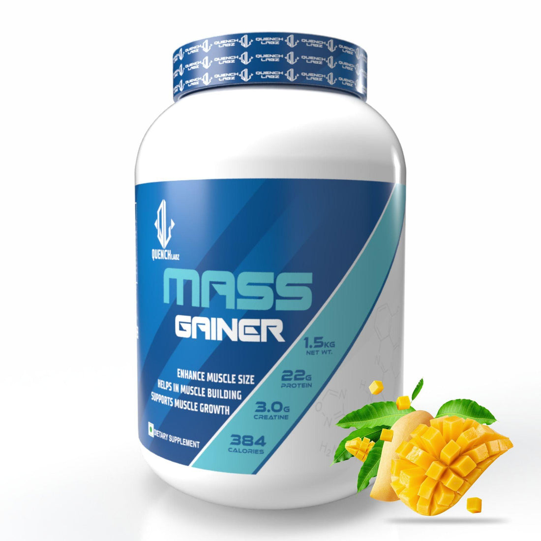 QuenchLabz - Mass Gainer 1.5 Kg - Unlock Your True Potential - Quenchlabz