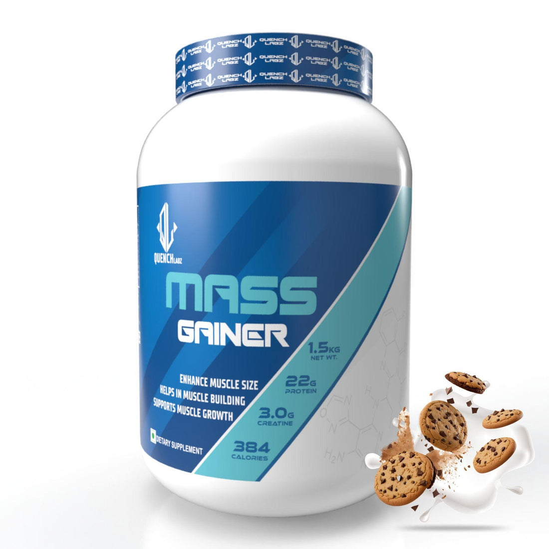 QuenchLabz - Mass Gainer 1.5 Kg - Unlock Your True Potential - Quenchlabz