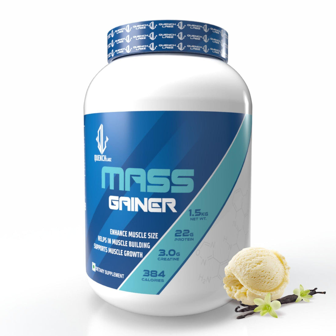 QuenchLabz - Mass Gainer 1.5 Kg - Unlock Your True Potential - Quenchlabz