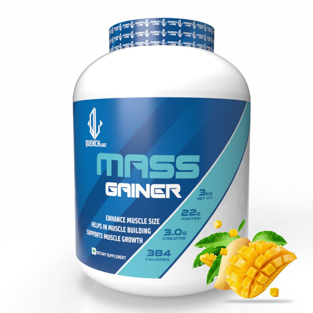 QuenchLabz - Mass Gainer 3 Kg - Unlock Your True Potential - Quenchlabz