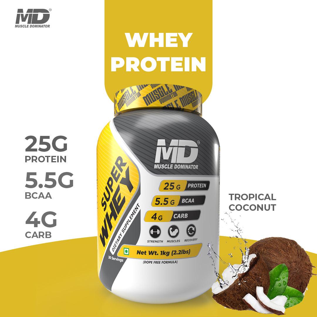 Super Whey Protein | 25 G Protein | 5.5 G BCAA | 4 G Carb - Quenchlabz