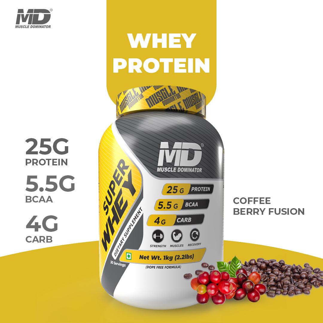 Super Whey Protein | 25 G Protein | 5.5 G BCAA | 4 G Carb - Quenchlabz