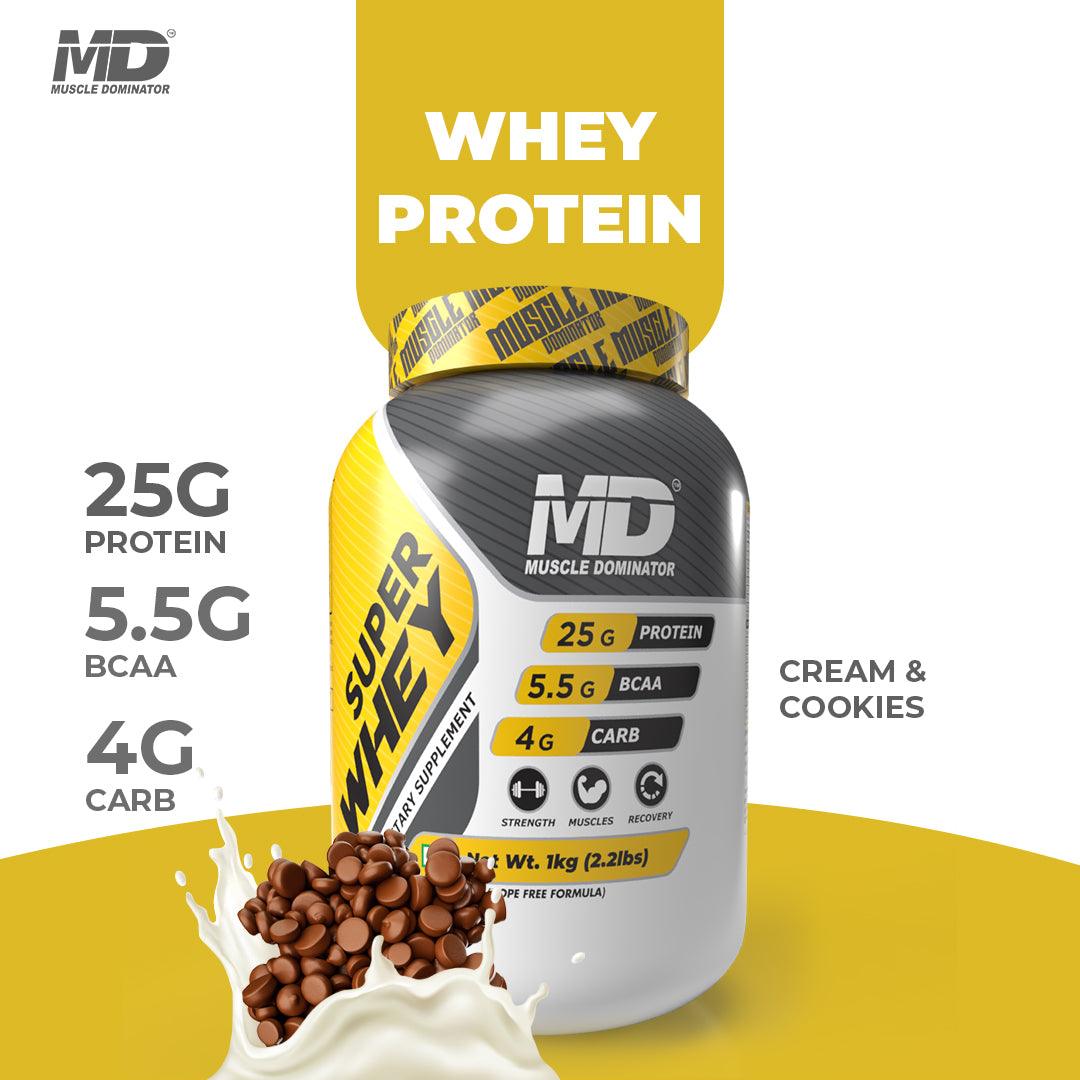 Super Whey Protein | 25 G Protein | 5.5 G BCAA | 4 G Carb - Quenchlabz