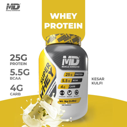 Super Whey Protein | 25 G Protein | 5.5 G BCAA | 4 G Carb - Quenchlabz