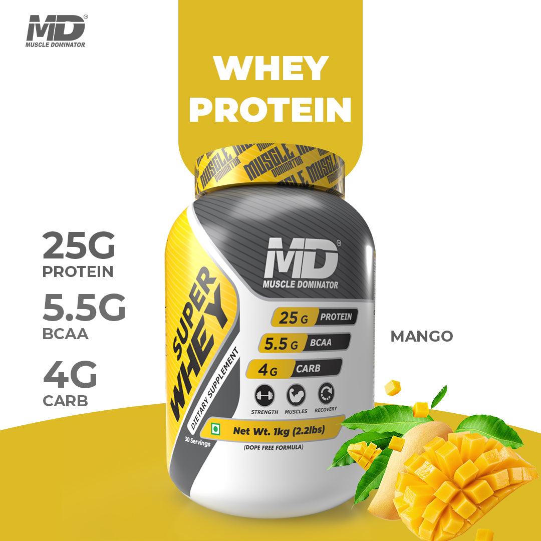Super Whey Protein | 25 G Protein | 5.5 G BCAA | 4 G Carb - Quenchlabz