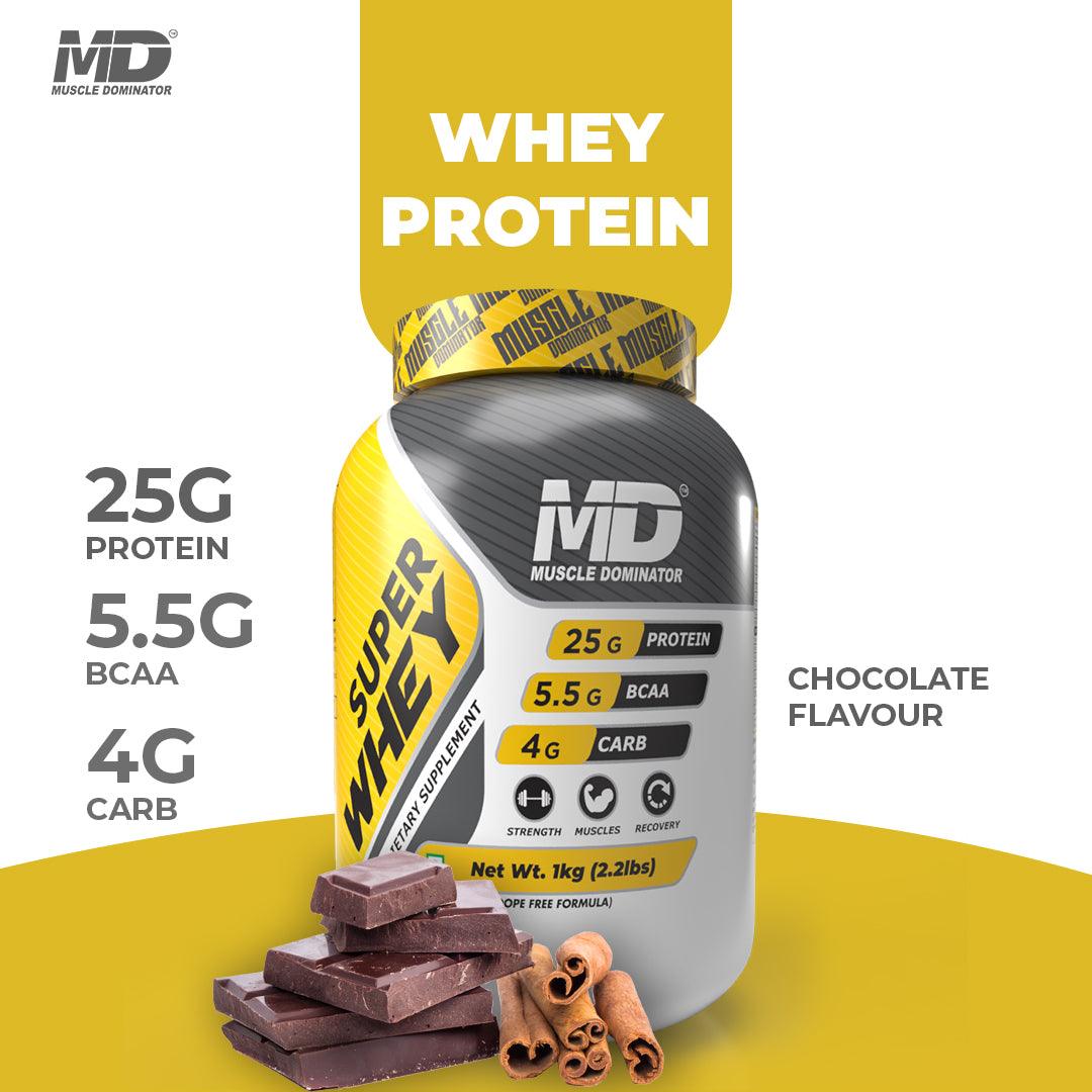 Super Whey Protein | 25 G Protein | 5.5 G BCAA | 4 G Carb - Quenchlabz